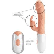 PRETTY LOVE - OSTERHASEN-VIBRATOR MIT STIMULATOR - ENGEFREUNDE.COM