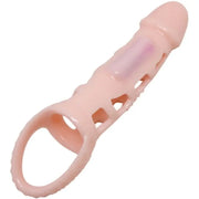 PRETTY LOVE - HARRISON PENIS EXTENDER COVER MIT VIBRATION UND RIEMEN 13.5 CM - ENGEFREUNDE.COM
