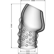 PRETTY LOVE - MATIAS TRANSPARENTER PENISVERDICKER - ENGEFREUNDE.COM