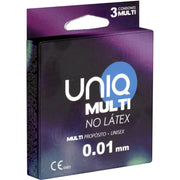 UNIQ - MULTI LATEXFREIE KONDOME 3 EINHEITEN UNIQ