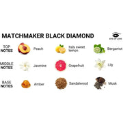 EYE OF LOVE - MATCHMAKER BLACK DIAMOND PHEROMON-PARFÜM ZIEHT SIE 30 ML EYE OF LOVE