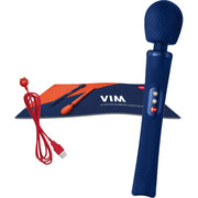 FUN FACTORY - VIM SILIKON WIEDERAUFLADBARER, VIBRIERENDER, GEWICHTETER RUMBLE WAND SUNRISE ORANGE FUN FACTORY