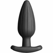 ELECTRASTIM - SILIKON SCHWARZ ROCKER BUTT PLUG GRO ELECTRASTIM