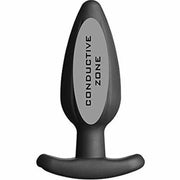 ELECTRASTIM - SILIKON SCHWARZ ROCKER BUTT PLUG GRO ELECTRASTIM