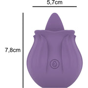 INTENSE - VIOLETT CL TORIS STIMULATOR 10 VIBRATIONEN FLIEDER INTENSE FUN