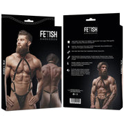 FETISH SUBMISSIVE ATTITUDE - JOCKSTRAP-HARNESS AUS ÖKO-LEDER FÜR HERREN FETISH SUBMISSIVE ATTITUDE