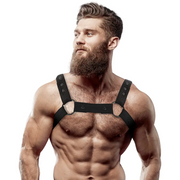 FETISH SUBMISSIVE ATTITUDE - VERSTELLBARER NEOPREN-BRUST-SPORT-HARNESS FÜR MNNER - ENGEFREUNDE.COM