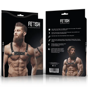 FETISH SUBMISSIVE ATTITUDE - HERREN-BRUSTGURT AUS ÖKOLEDER, BULLDOGGE, GRÖSSE M/L - ENGEFREUNDE.COM