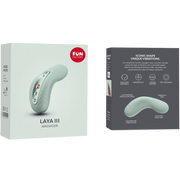 FUN FACTORY - LAYA III WIEDERAUFLADBARER AUFLEGVIBRATOR WEICHES VIOLET FUN FACTORY