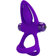 PRETTY LOVE - VIBRATORRING 10 VIBRATIONEN LILA SILIKON PRETTY LOVE MALE