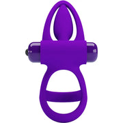 PRETTY LOVE - VIBRATORRING 10 VIBRATIONEN LILA SILIKON PRETTY LOVE MALE