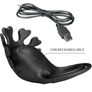 PRETTY LOVE - RUBEN VIBRATORRING 7 VIBRATIONEN SCHWARZES SILIKON PRETTY LOVE MALE