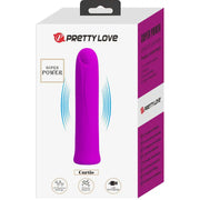 PRETTY LOVE - CURTIS MINI SUPER POWER VIBRATOR 12 LILA SILIKONVIBRATIONEN - ENGEFREUNDE.COM