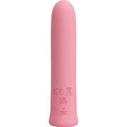 PRETTY LOVE - CURTIS MINI SUPER POWER VIBRATOR 12 ROSA SILIKONVIBRATIONEN - ENGEFREUNDE.COM