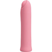 PRETTY LOVE - CURTIS MINI SUPER POWER VIBRATOR 12 ROSA SILIKONVIBRATIONEN - ENGEFREUNDE.COM