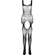 PASSION - ECO COLLECTION BODYSTOCKING ECO BS005 WEISS PASSION WOMAN BODYSTOCKINGS