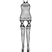 PASSION - ECO COLLECTION BODYSTOCKING ECO BS006 WEISS PASSION WOMAN BODYSTOCKINGS