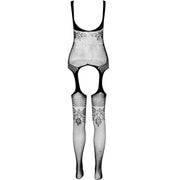 PASSION - ECO COLLECTION BODYSTOCKING ECO BS008 WEISS PASSION WOMAN BODYSTOCKINGS