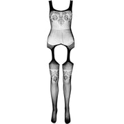 PASSION - ECO COLLECTION BODYSTOCKING ECO BS008 WEISS PASSION WOMAN BODYSTOCKINGS
