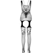 PASSION - ECO COLLECTION BODYSTOCKING ECO BS011 WEISS PASSION WOMAN BODYSTOCKINGS