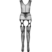 PASSION - ECO COLLECTION BODYSTOCKING ECO BS014 SCHWARZ PASSION WOMAN BODYSTOCKINGS