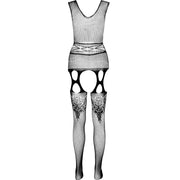 PASSION - ECO COLLECTION BODYSTOCKING ECO BS014 SCHWARZ PASSION WOMAN BODYSTOCKINGS