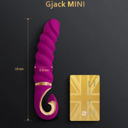 G-VIBE - GJACK MINI LILA VIBRATOR AUS SILIKON - ENGEFREUNDE.COM