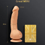 G-VIBE - GREAL MINI VIBRATOR DILDO NATÜRLICHES SILIKON G-VIBE