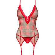 OBSESSIVE - JOLLYMORE KORSETT M/L OBSESSIVE XMAS