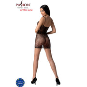 PASSION - BS096 WEISSER BODYSTOCKING, EINE GRÖSSE PASSION WOMAN BODYSTOCKINGS