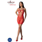 PASSION - BS096 WEISSER BODYSTOCKING, EINE GRÖSSE PASSION WOMAN BODYSTOCKINGS