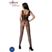 PASSION - BS098 WEISSER BODYSTOCKING, EINE GRÖSSE PASSION WOMAN BODYSTOCKINGS
