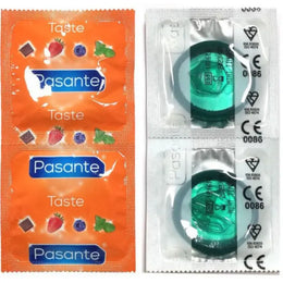 PASANTE - KONDOME GESCHMACK MINZE BEUTEL 144 EINHEITEN PASANTE