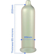 PASANTE - KONDOME GRÖSSE SUPER KING BEUTEL 144 EINHEITEN PASANTE