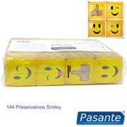 PASANTE - KONDOME SMILEY BEUTEL 144 EINHEITEN PASANTE