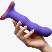 FUN FACTORY - BOUNCER DILDO FLASHY PURPLE FUN FACTORY