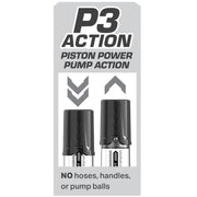 PUMP WORX - MAX BOOST SCHWARZ PUMP WORX