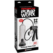 PUMP WORX - PRO-GAUGE KRAFTPUMPE TRANSPARENT - ENGEFREUNDE.COM