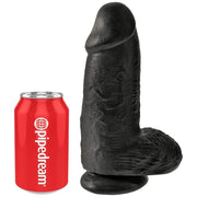 KING COCK - POLLIGER REALISTISCHER PENIS 23 CM SCHWARZ KING COCK