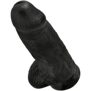KING COCK - POLLIGER REALISTISCHER PENIS 23 CM SCHWARZ KING COCK