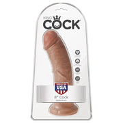 KING COCK - REALISTISCHER PENIS 19.5 CM KARAMELL - ENGEFREUNDE.COM