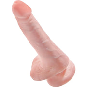 KING COCK - REALISTISCHER PENIS MIT EIER 13.5 CM LEICHT KING COCK