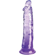 KING COCK - CLEAR REALISTISCHER PENIS 19.7 CM LILA KING COCK