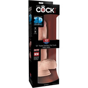 KING COCK - REALISTISCHER PENIS MIT EIER 19.4 CM LEICHT KING COCK