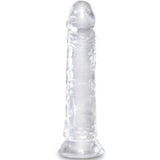 KING COCK - KLARER REALISTISCHER PENIS 19.7 CM TRANSPARENT - ENGEFREUNDE.COM