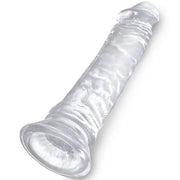 KING COCK - KLARER REALISTISCHER PENIS 19.7 CM TRANSPARENT - ENGEFREUNDE.COM