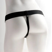 FETISH FANTASY SERIES - VERSTELLBARES GURT REALISTISCHER PENIS MIT WIEDERAUFLADBAREN BLLEN UND VIBRATOR 23 CM - ENGEFREUNDE.COM