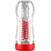 PDX ELITE - STROKER VIEWTUBE 2 SPIRALKOMPRESSION TRANSPARENT PDX ELITE