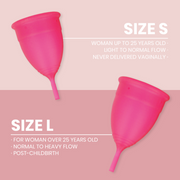 INTIMICHIC - MENSTRUAL CUP MEDIZINISCHES SILIKON - GRÖSSE S INTIMICHIC