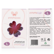 INTIMICHIC - MENSTRUAL CUP MEDIZINISCHES SILIKON - GRÖSSE L INTIMICHIC